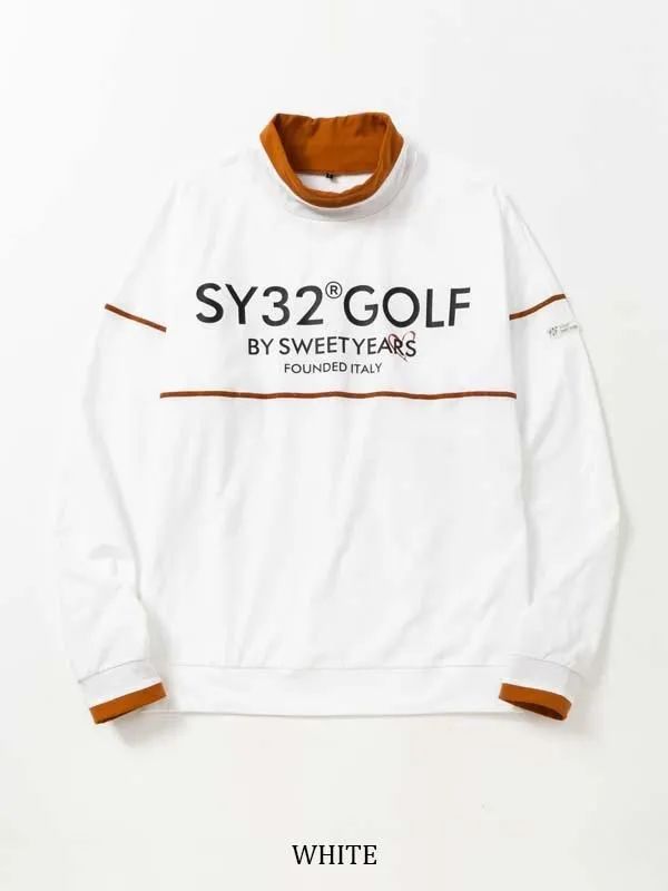 SY32 by SWEET YEARS - ULTRA LIGHT BACK BRUSHED MOCK SWEAT | モック