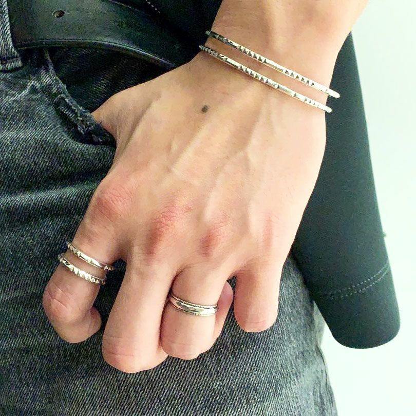 GARNI - 【残り一点】Little Studs Double Bangle | ACRMTSM ONLINE STORE