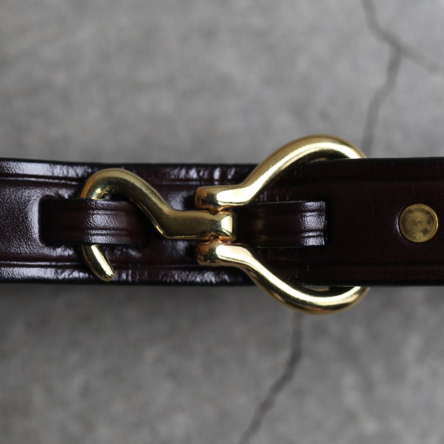TORY LEATHER - 【残りわずか】Mini Hoof Pick Belt(HAVANA×BRASS