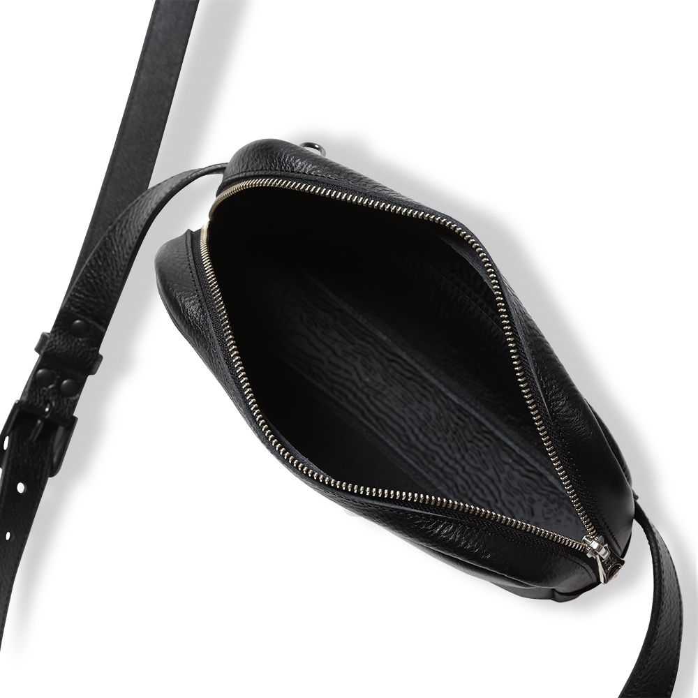 CALEE - 【残り一点】Studs Leather Body Bag | ACRMTSM ONLINE STORE