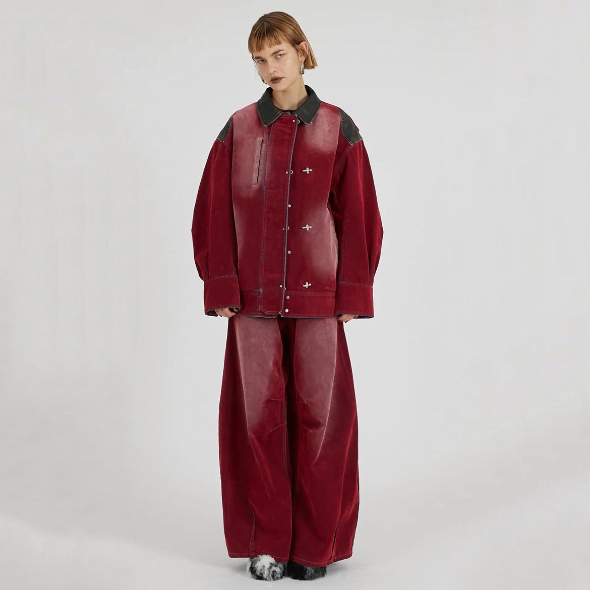 PRANK PROJECT - 【残り一点】Flocky Denim Pants | ACRMTSM ONLINE STORE