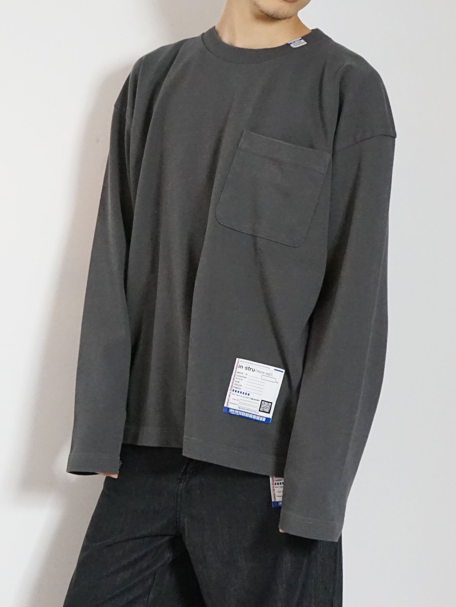 Maison MIHARA YASUHIRO - ポケットロングスリーブカットソー - POKET