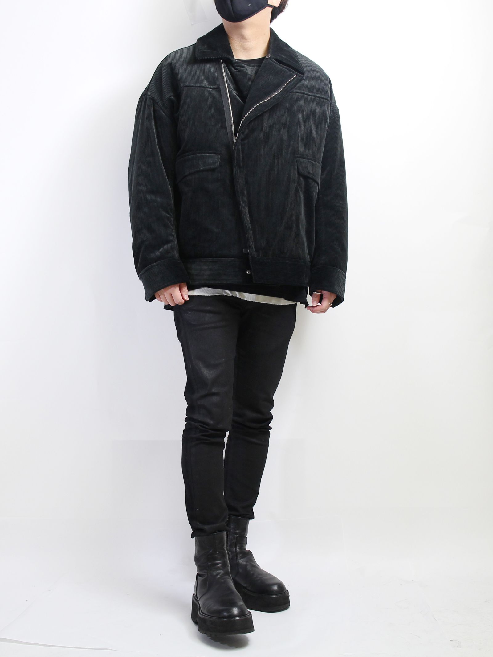 YUKI HASHIMOTO - ボンバージャケット - FAUX FUR COLLAR BLOUSON