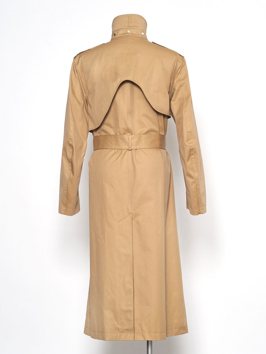 YUKI HASHIMOTO - フードトレンチコート - DETACHABLE HOODED TRENCH