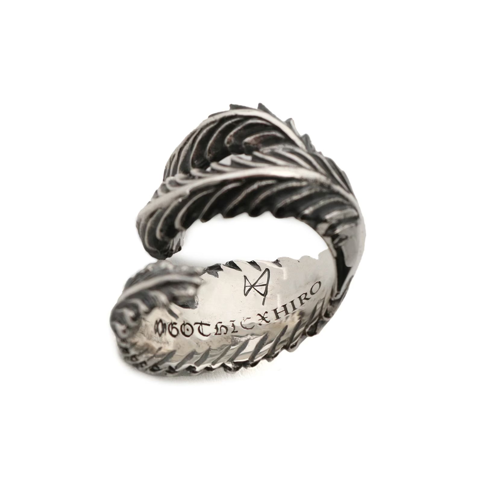 GOTHIC YOHJI YAMAMOTO - GOTHIC YOHJI YAMAMOTO FEATHER RING