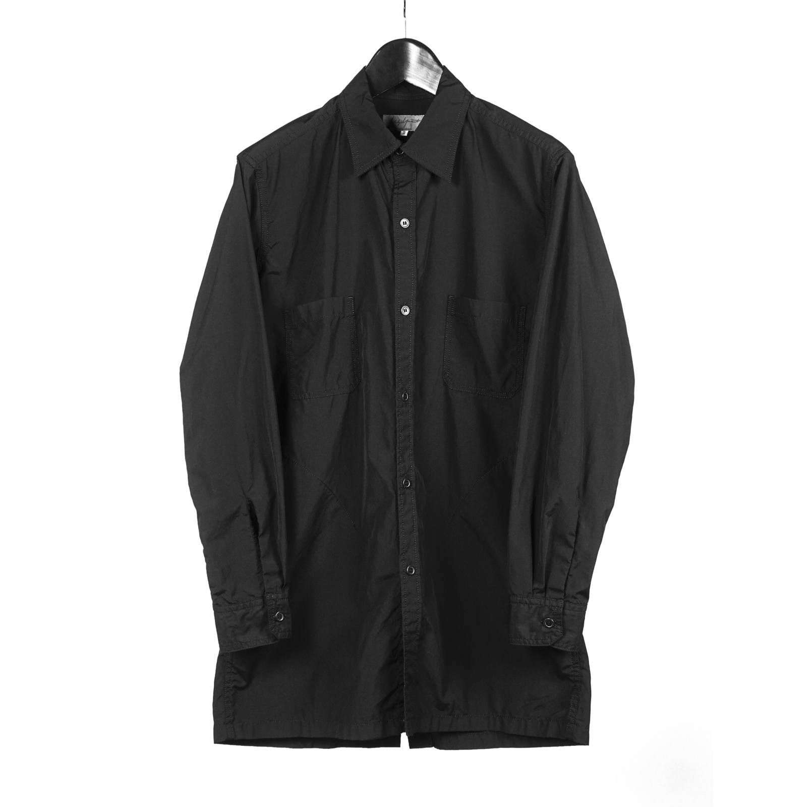yohji yamamoto - Yohji Yamamoto [HH-B03-001 / 後ろあき環縫いシャツ
