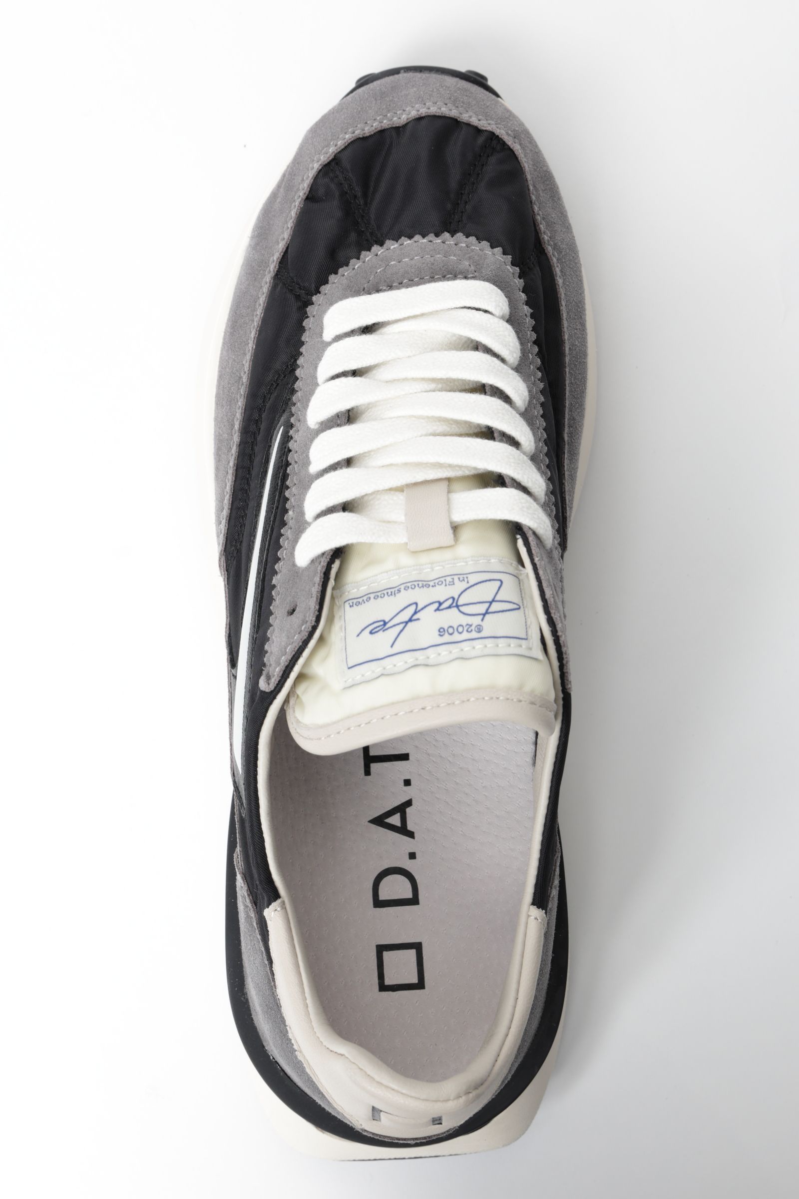 D.A.T.E. - Athleta ナイロン × スウェード ランシュータイプ