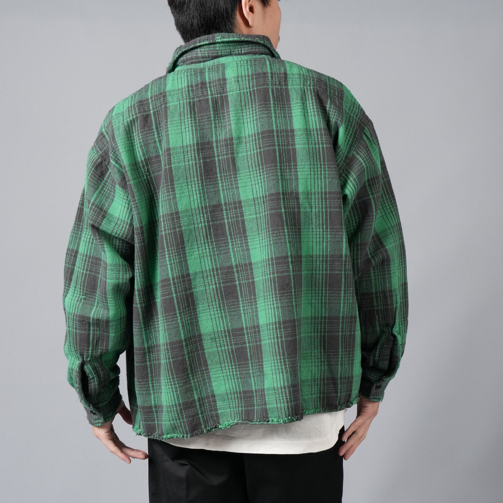 SAINT M×××××× - 【ラスト1点】SM-YS8-0000-024 / FRNL CHECK SHIRTS