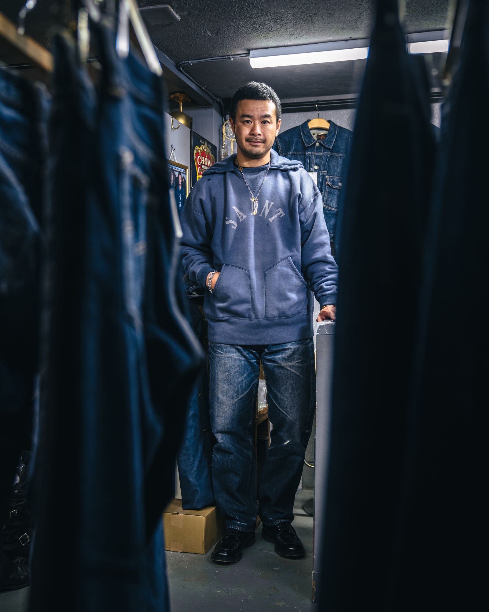 SAINT M×××××× - 【限定】SM-A23-0000-C15 / BerBerjin_HOODIE_M13