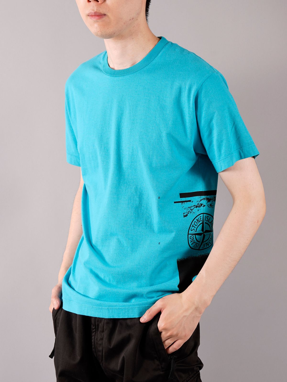 STONE ISLAND - 【ラスト1点】“DRONE ONE” / プリント Tシャツ