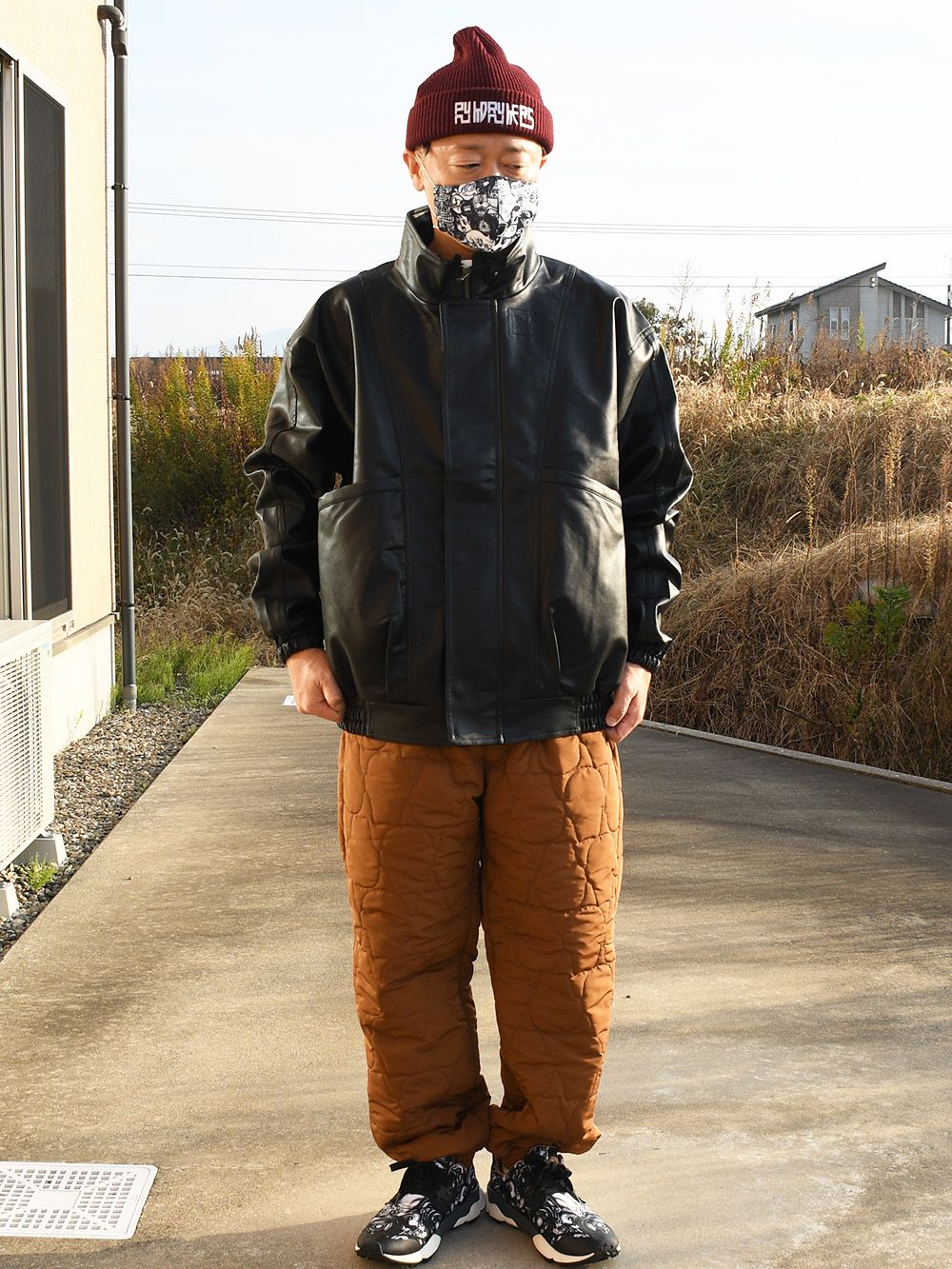 PUNK DRUNKERS - 反区PUレザーJKT | DOLL