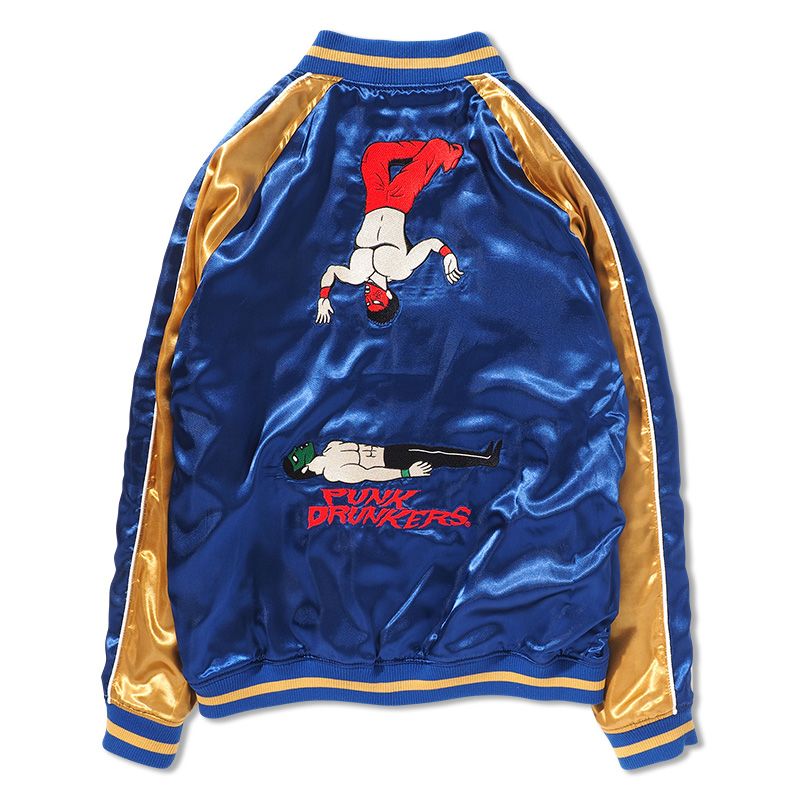 PUNK DRUNKERS - [PDSxGreatMUTA]グレート・ムタ スカジャン | DOLL