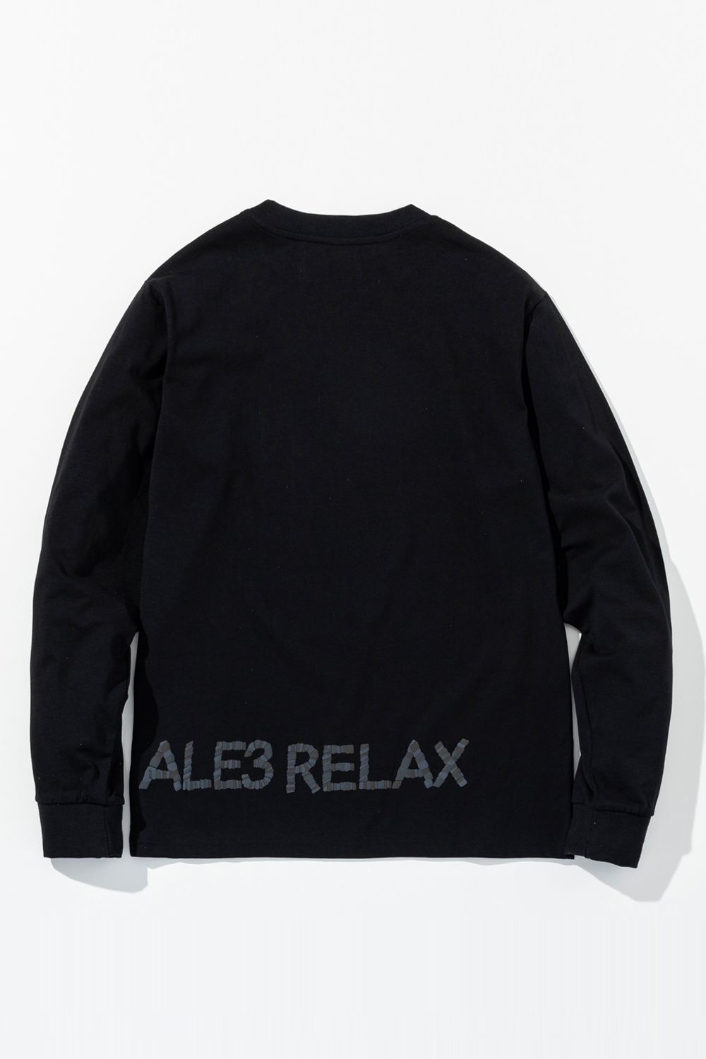1PIU1UGUALE3 RELAX - 【26SS】 HAND-EMBROIDERED LOGO LONG T-SHIRT