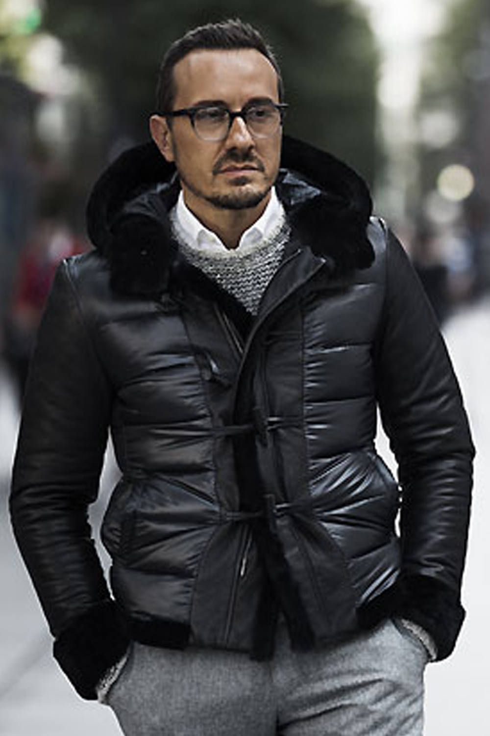 EMMETI - FERNANDO (フェルナンド) / ムートン / ナイロン / レザー