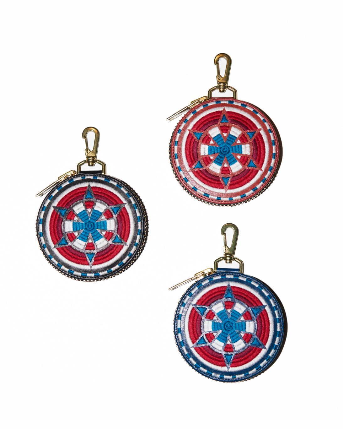 blackmeans - サークルポーチ (レザー コインケース) / BLACK / 945