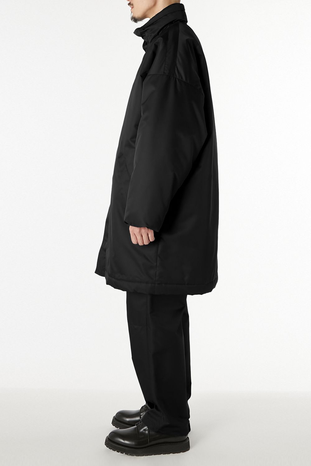 N.HOOLYWOOD - N.HOOLYWOOD COMPILE STAND COLLAR COAT / エヌ