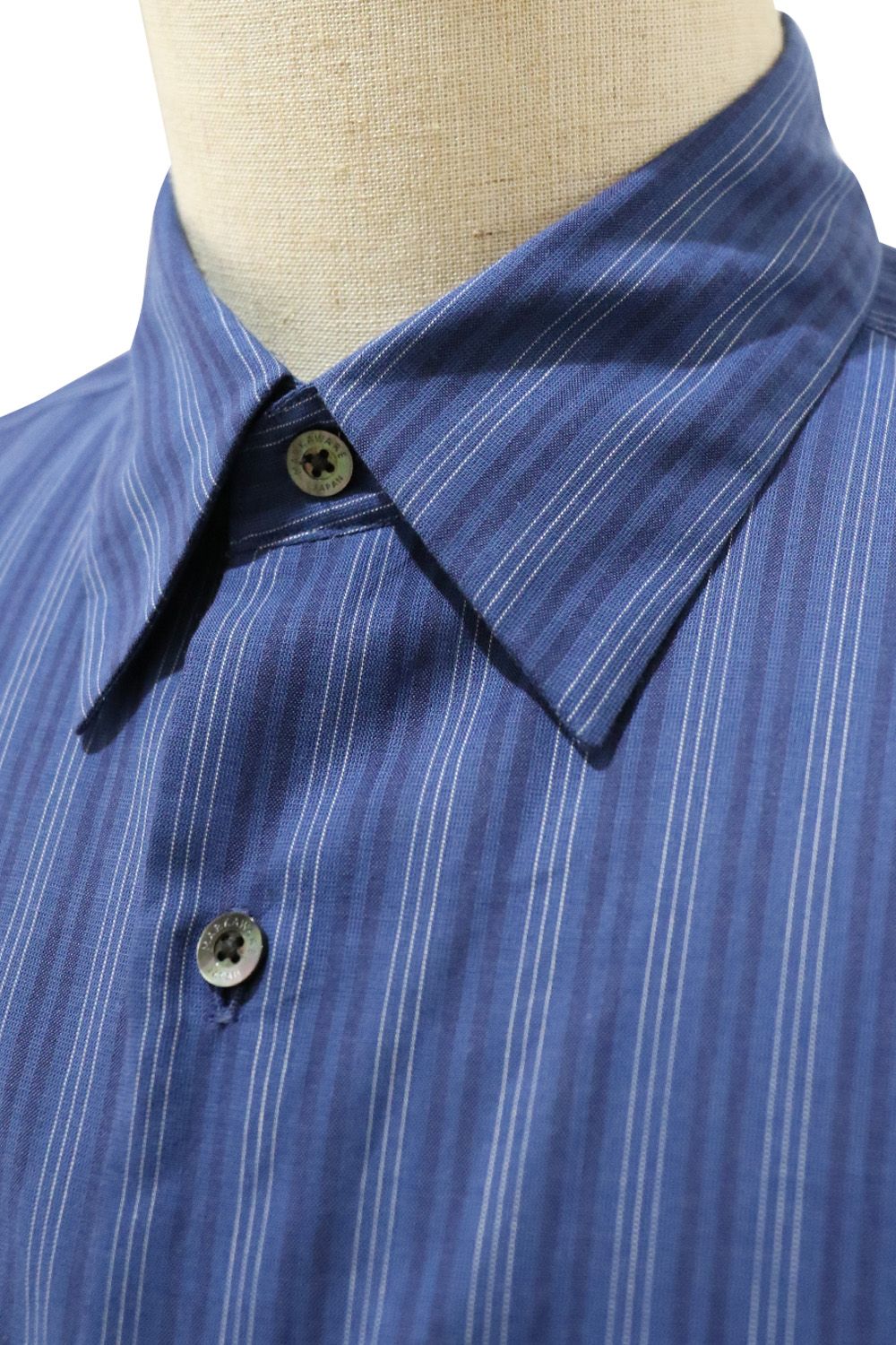 MARKAWARE - ORGANIC COTTON LOAN STRIPE COMFORT FIT SHIRT