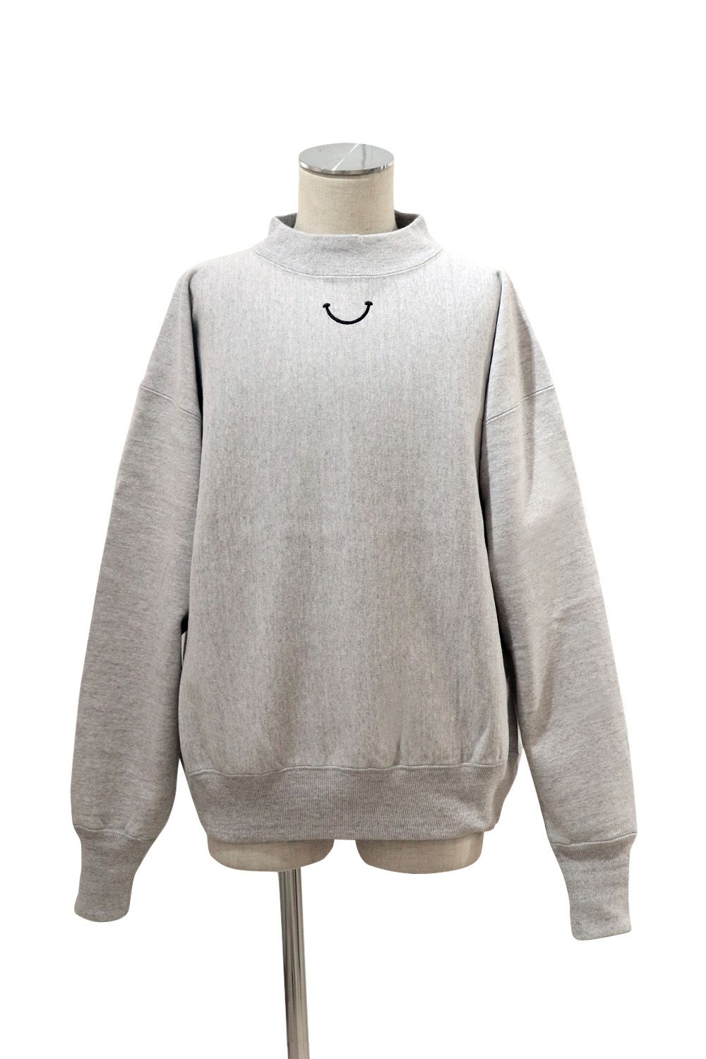 READYMADE - M-NECK SWT SMILE / モックネック スウェット スマイル