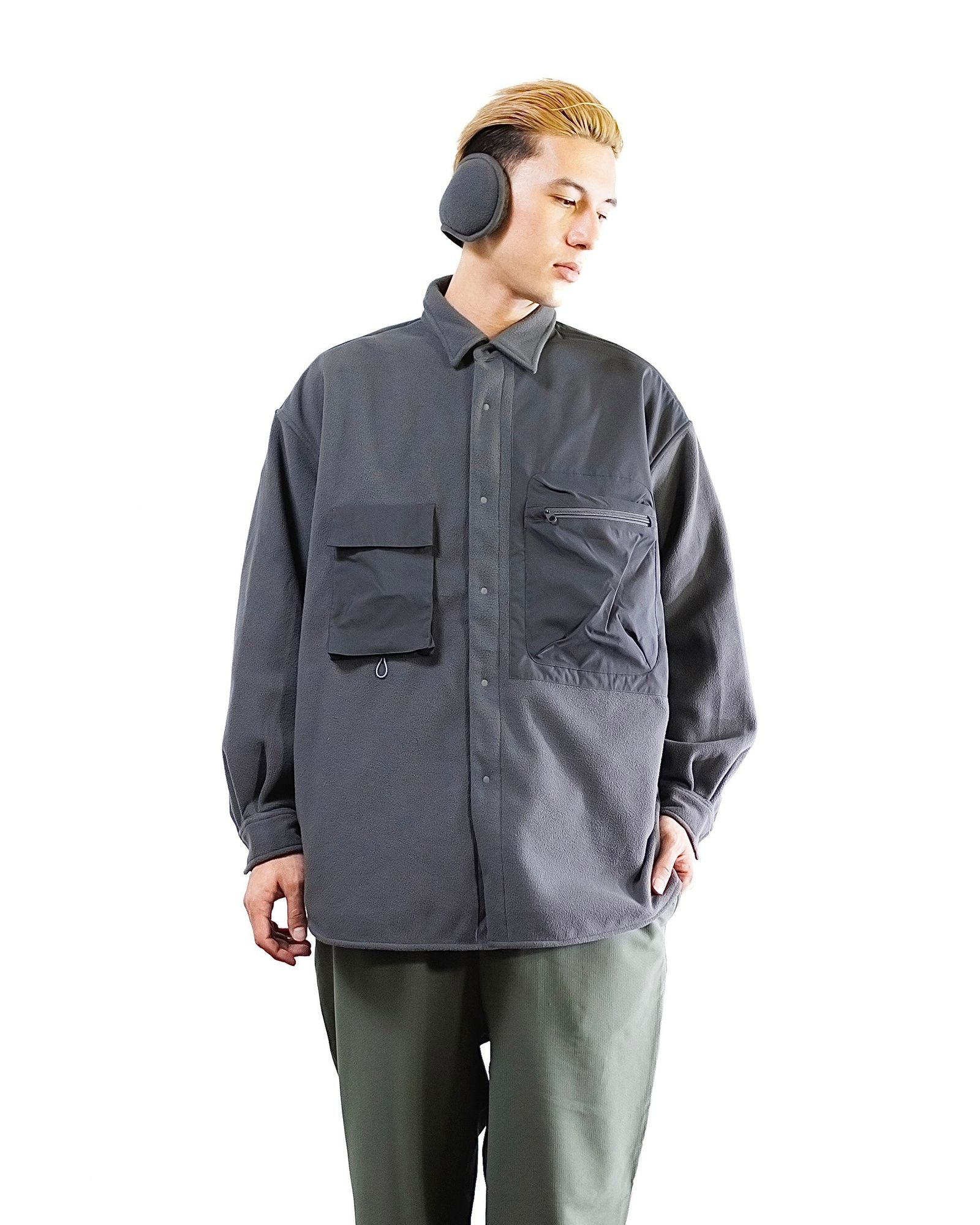 FreshService SYNTHETIC FLEECE SHIRT(GRAY)スタイル 10月5日(土)新作