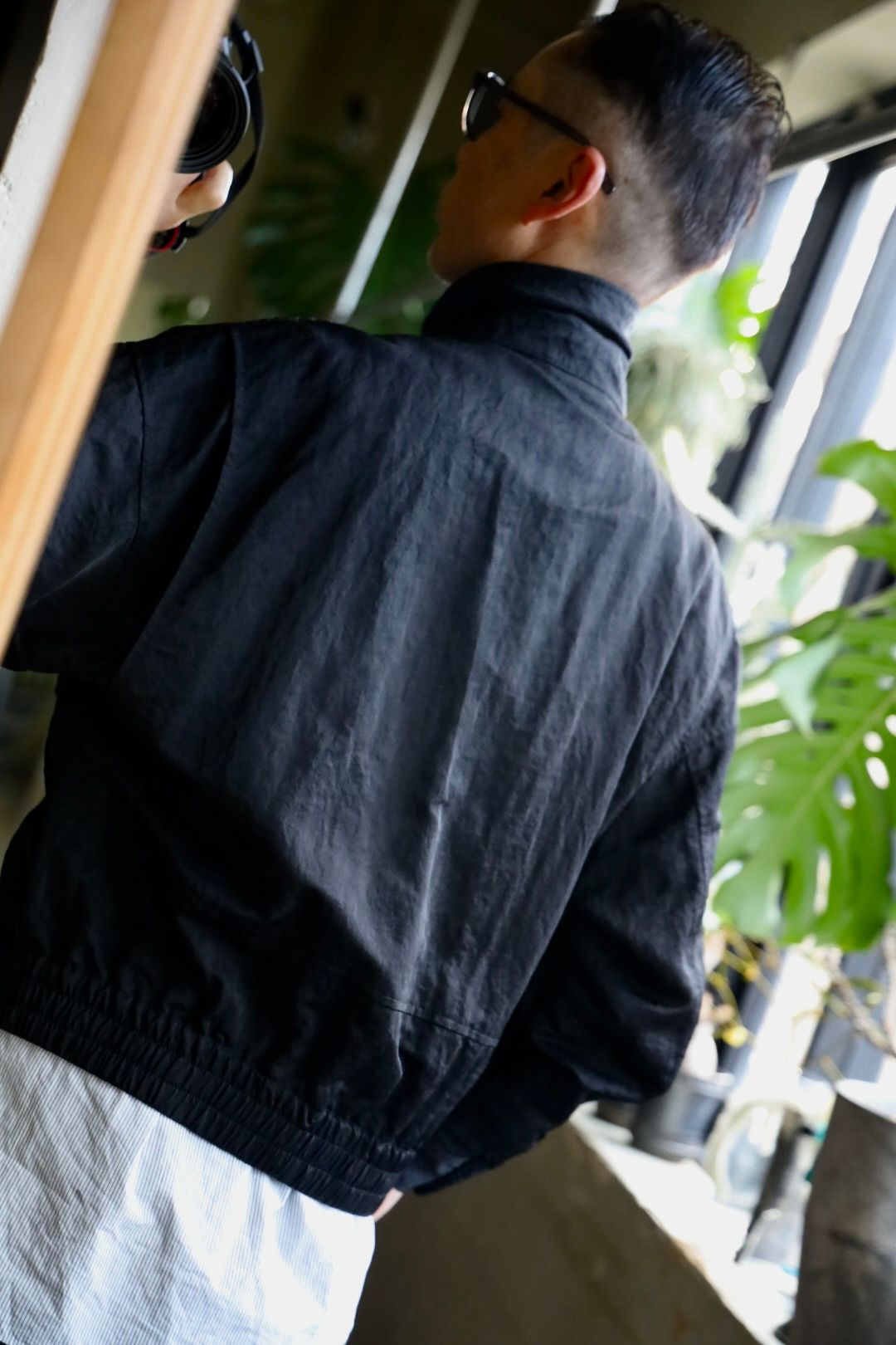 YOKE - ヨーク25SS NYLON BOMBER JACKET(YK25SS0909B)BLACK☆1月18日