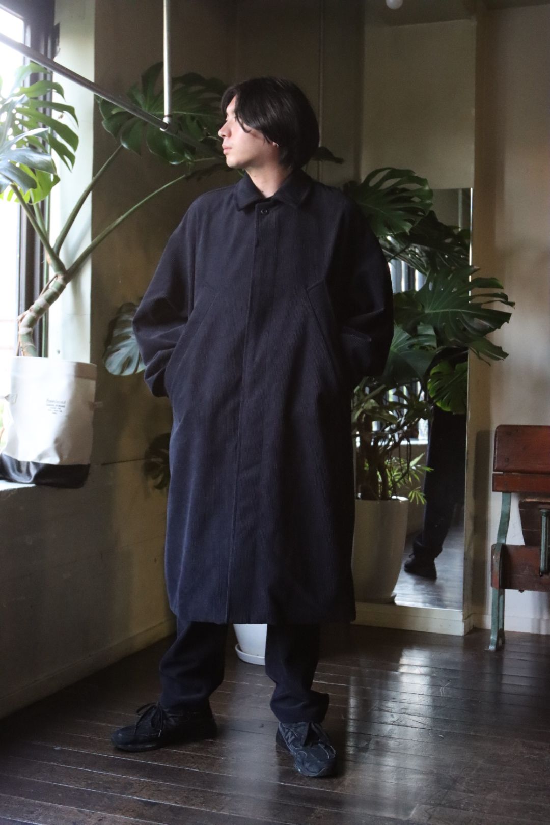 FreshService SOLOTEX CORDUROY UTILITY POCKET OVER COAT style