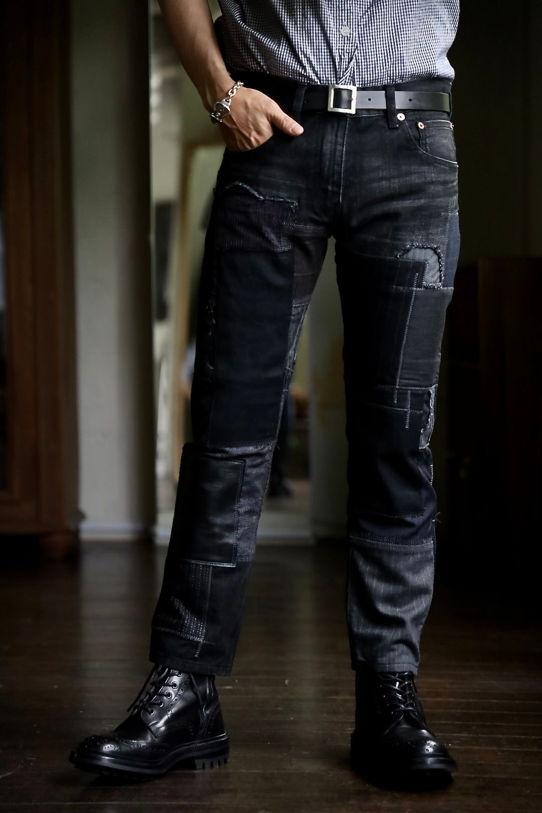 JUNYA WATANABE MAN - ジュンヤワタナベマン24AW パッチワークMIX