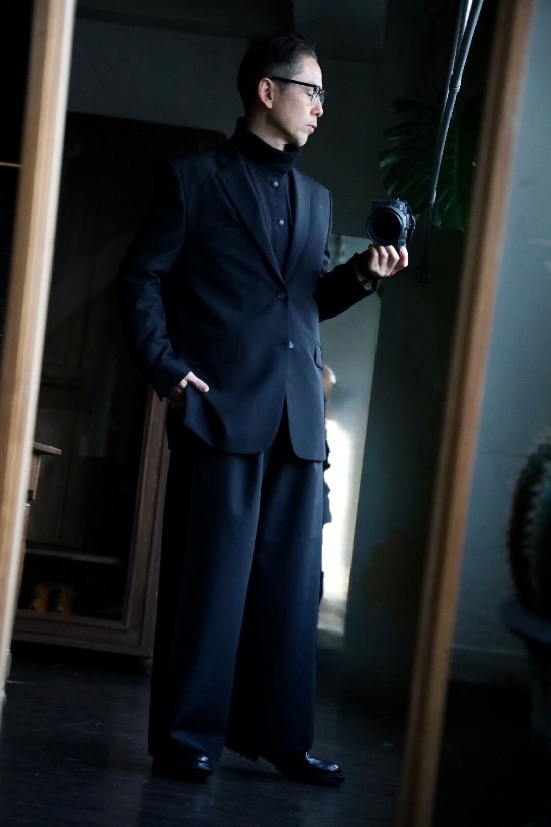 COMME des GARCONS HOMME ウールギャバ2Bジャケットスタイル2025.2.9