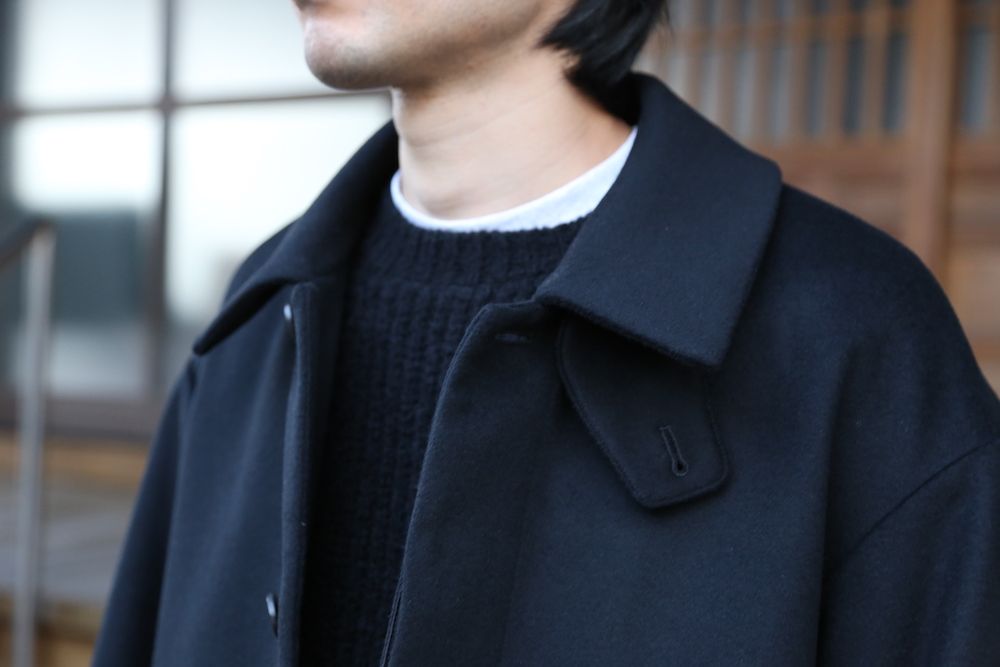 YOKE 3WAY BAL COLLAR SHARE COAT