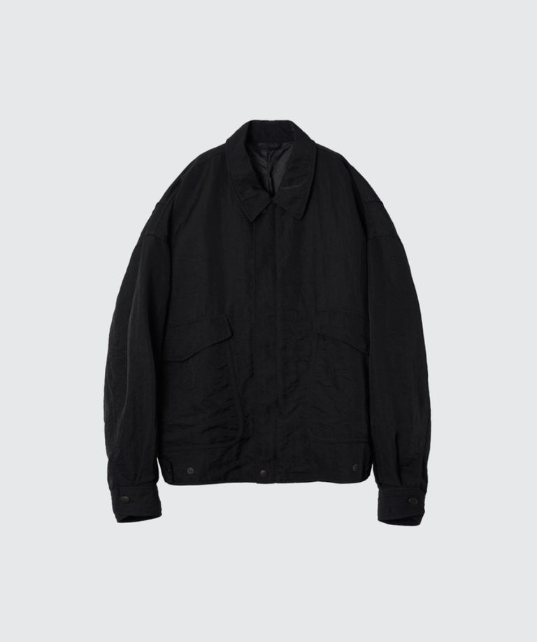 YOKE - ヨーク25SS NYLON BOMBER JACKET(YK25SS0909B)BLACK☆1月18日