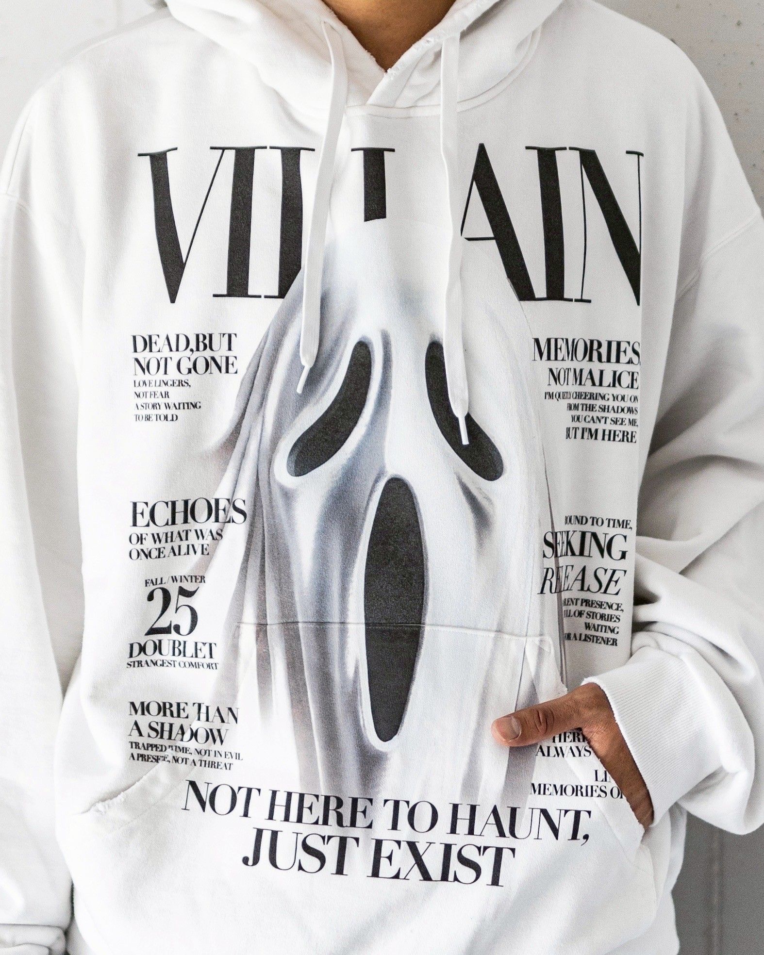 doublet - doublet 25AW VILLAIN COVER PRINT HOODIE (25AW47CS410