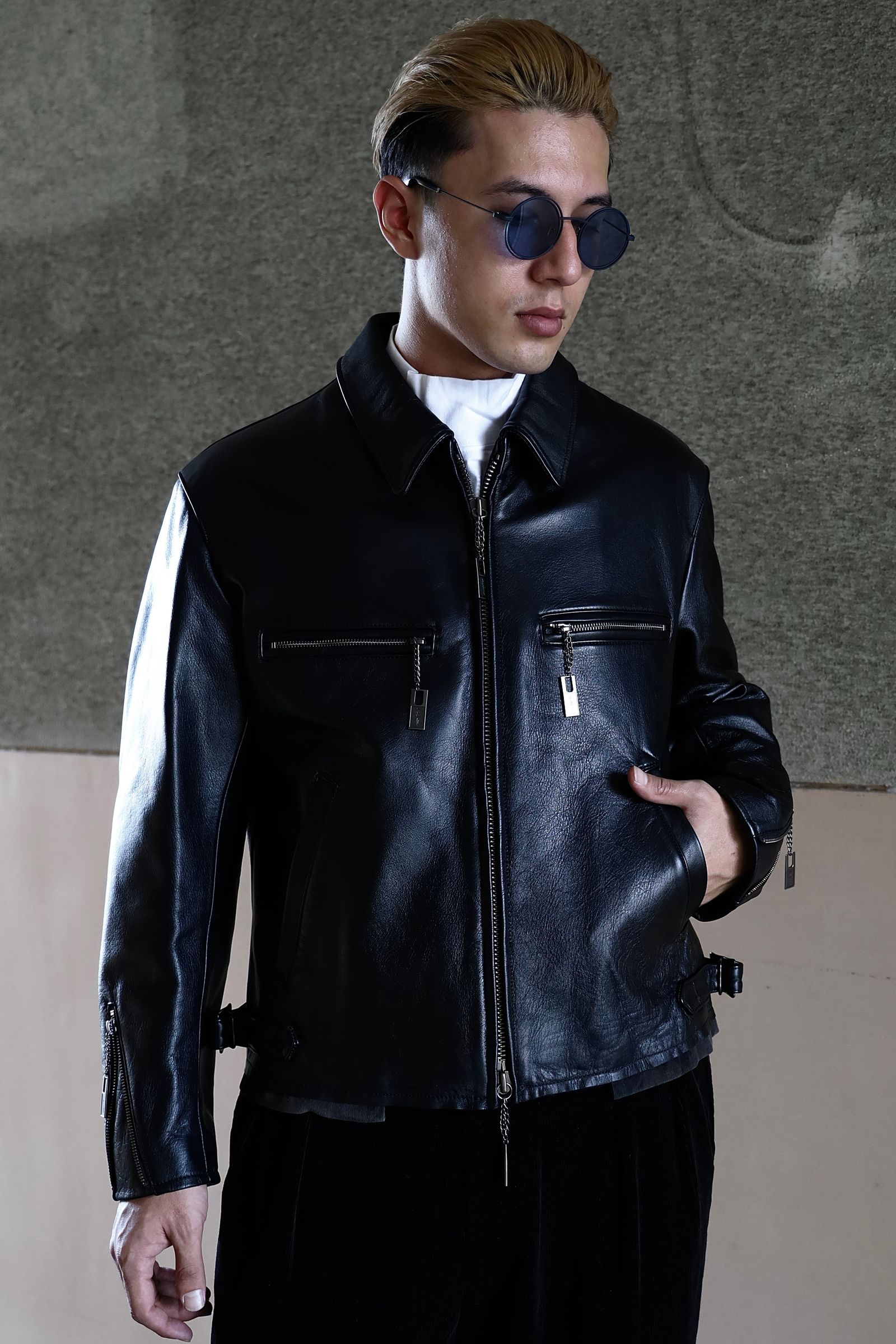 ヨウジヤマモト レザーブルゾン 新作発売！ | 5491 | MARK