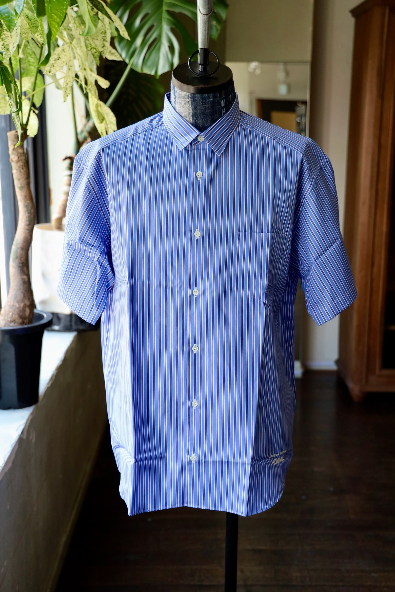 COMME des GARCONS HOMME - コムデギャルソンオム25SS 綿ストライプS/S