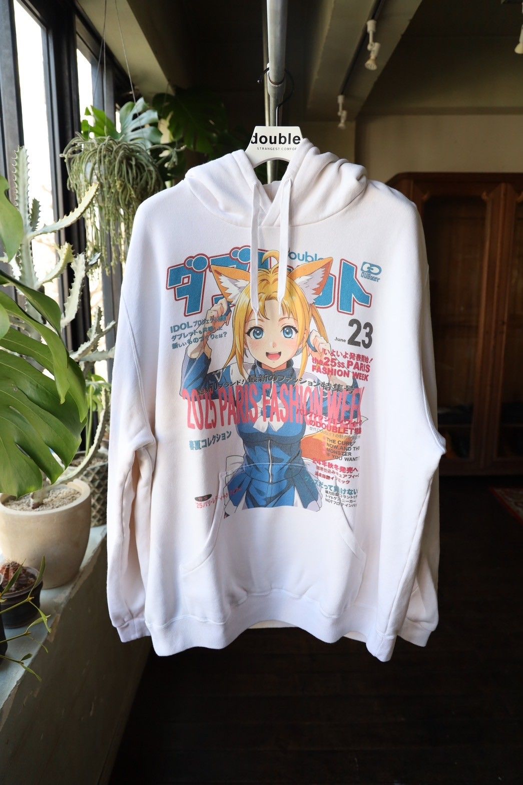 doublet - doublet 25SSダブレットフーディー ANIME PRINT HOODIE
