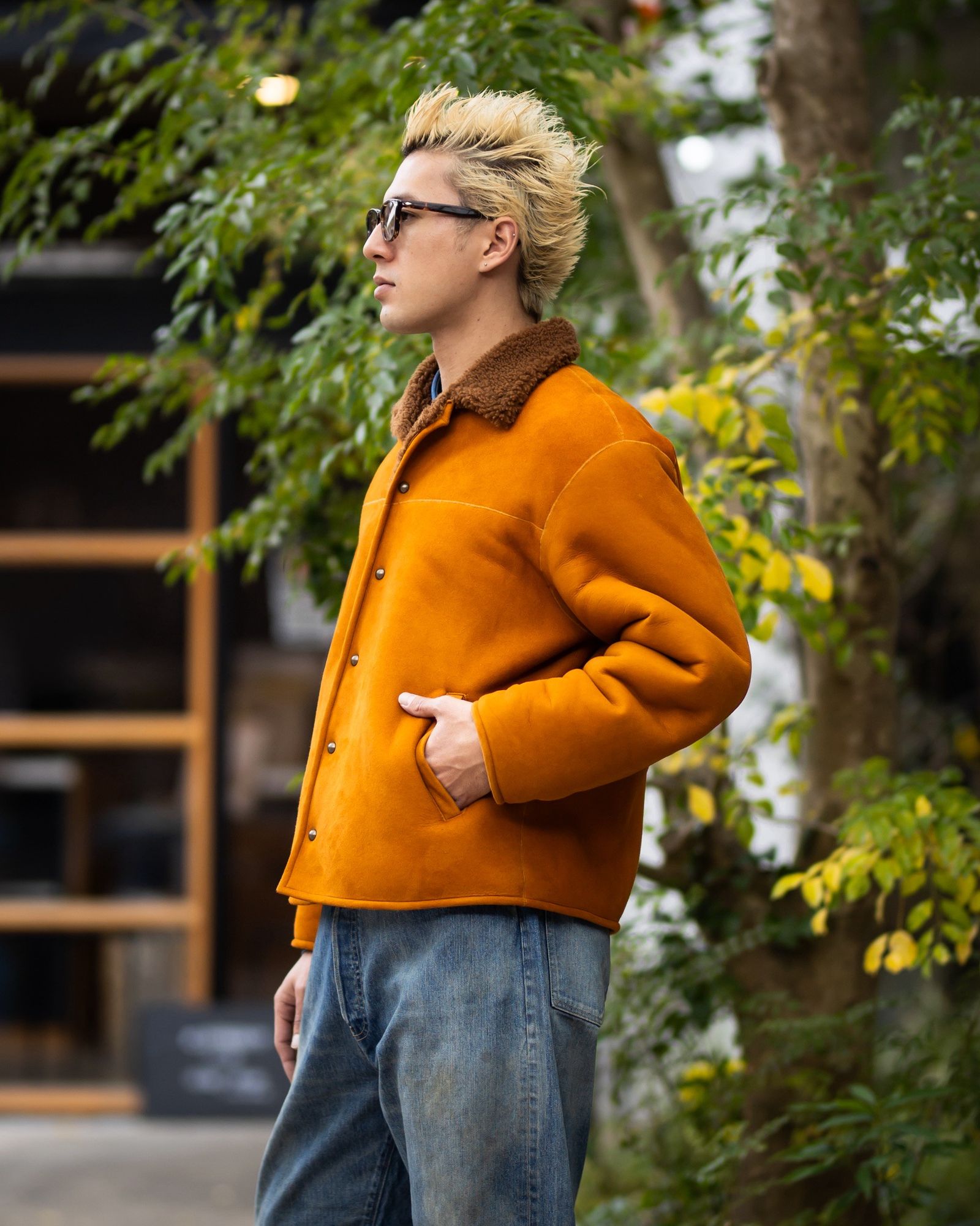 A.PRESSE Vintage Mouton Jacket 11月29日(土)新作発売！ | 7553 | MARK