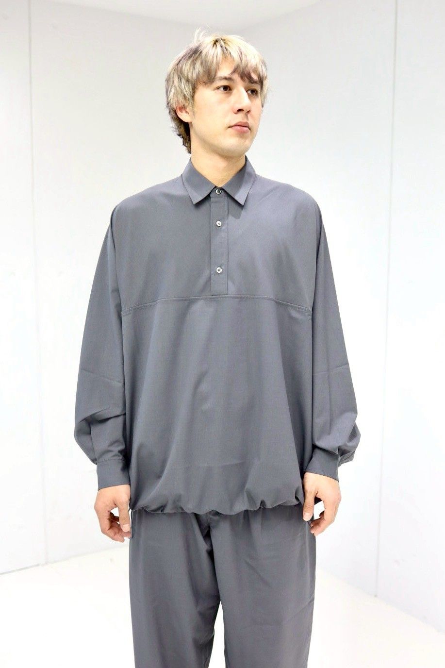 FreshService WOOLY CLOTH ANORAK SHIRTスタイル.2022.10.30. | 2890