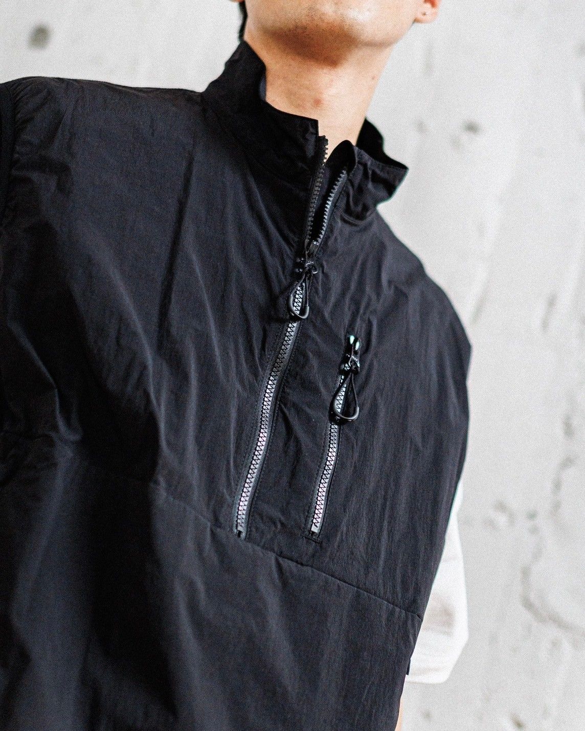 COMME des GARCONS HOMME ナイロンタイプライターベスト スタイル 2月8