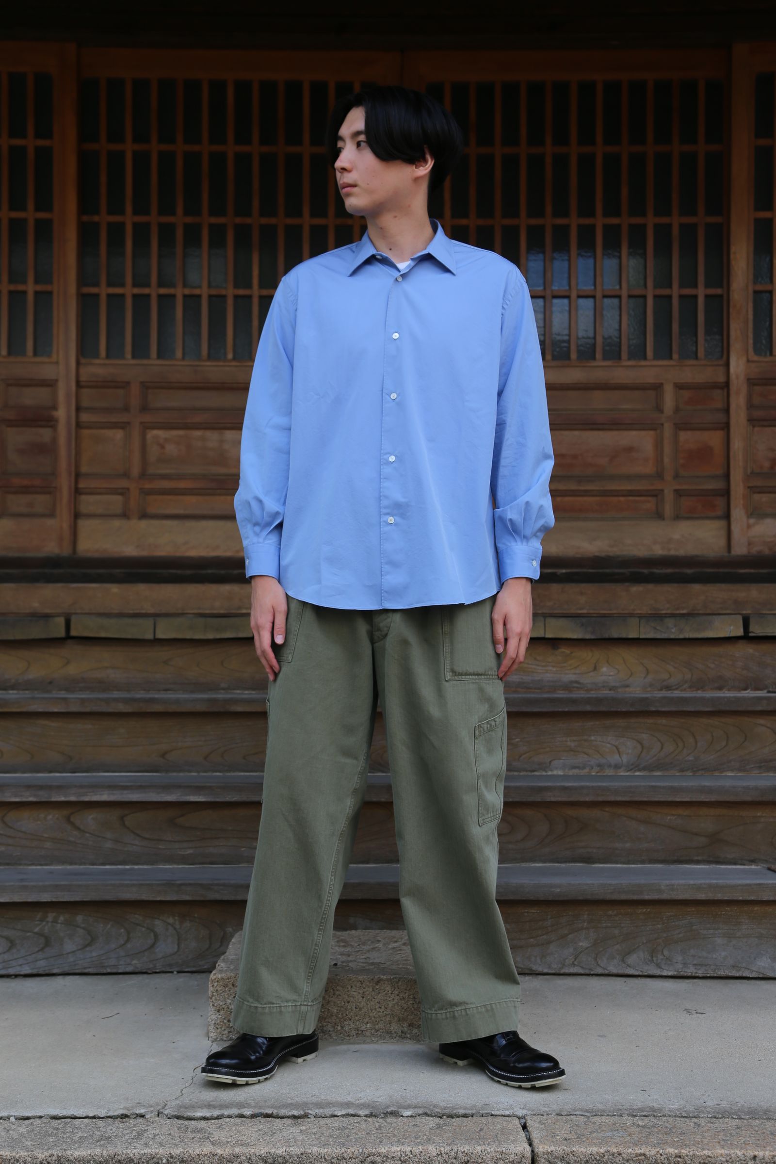 A.PRESSE Regular Collar Shirt