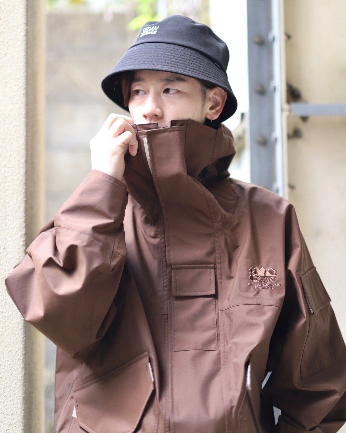 is-ness イズネス 23AW NINJA HOODIE SHELL JACKETスタイル | 3846 | MARK