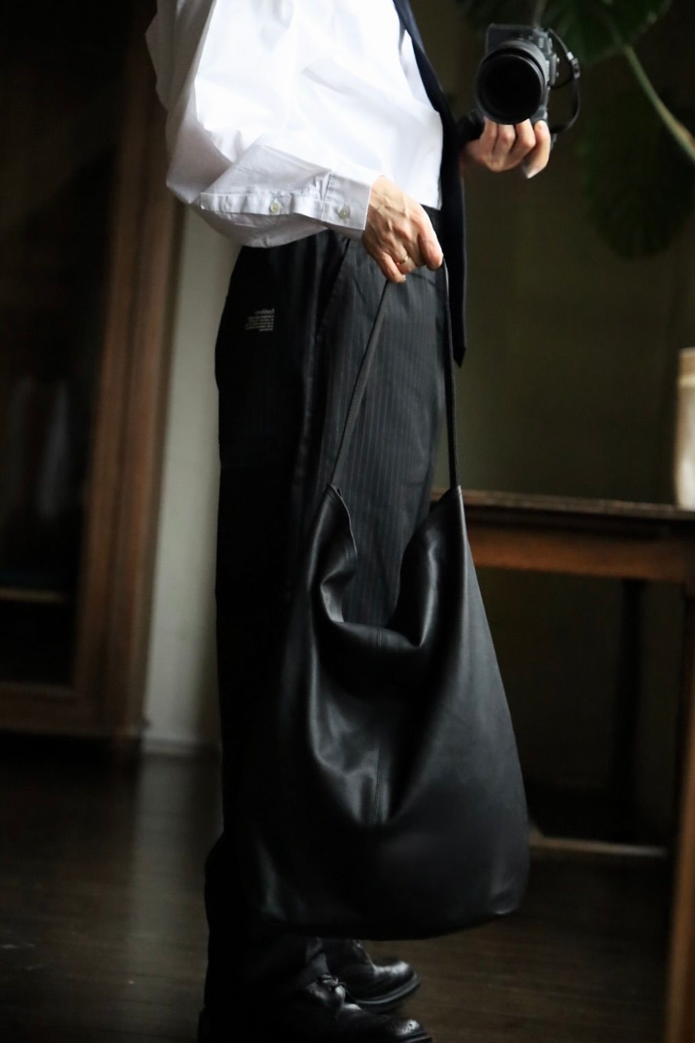 Morphée - Morphee / モルフェトートバッグ CYLINDER XL (CYXL-BLK