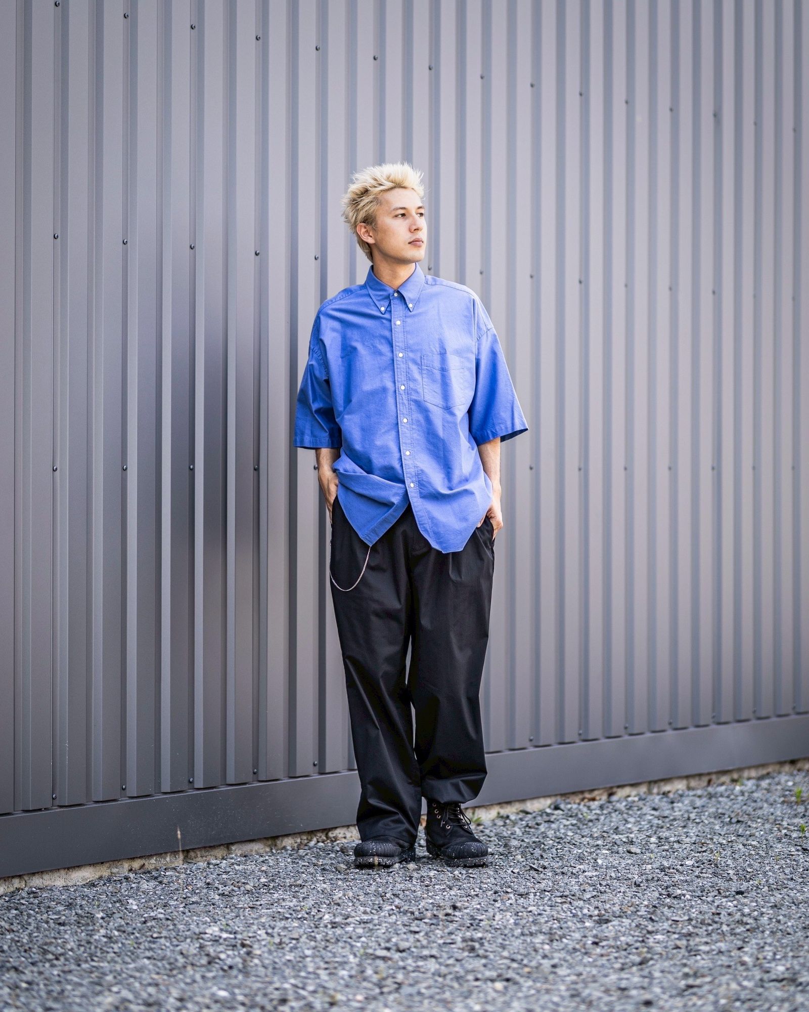 Graphpaper Oxford S/S Oversized B.D Shirt☆新作発売！ | 6801 | MARK