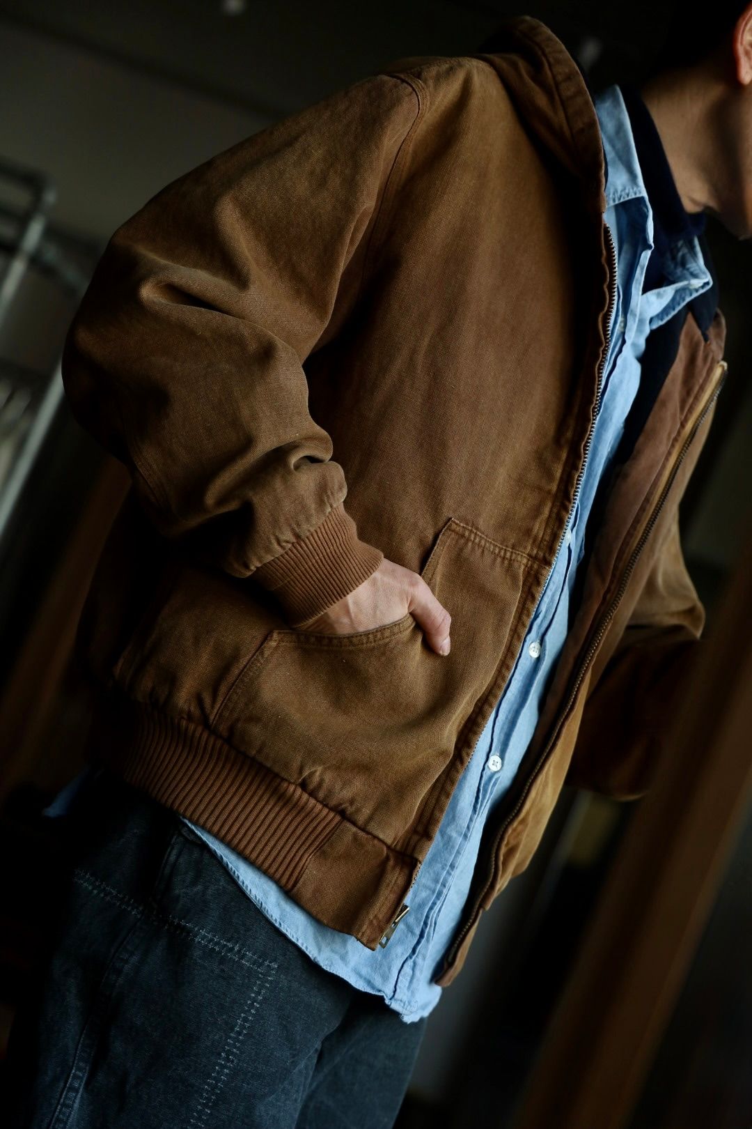 A.PRESSE - アプレッセ Silk Linen Hooded Parka(25SAP-01-14H)BROWN