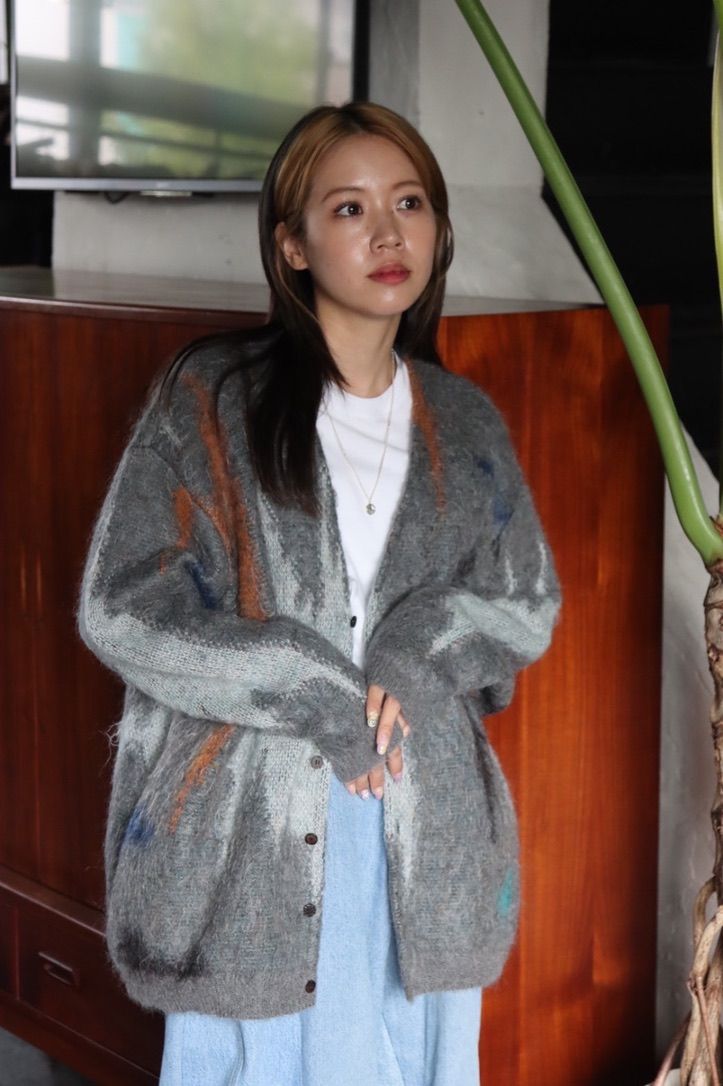 YOKE 22AW STILL JACQUARD CARDIGAN style.2022.9.13 | 2762 | MARK