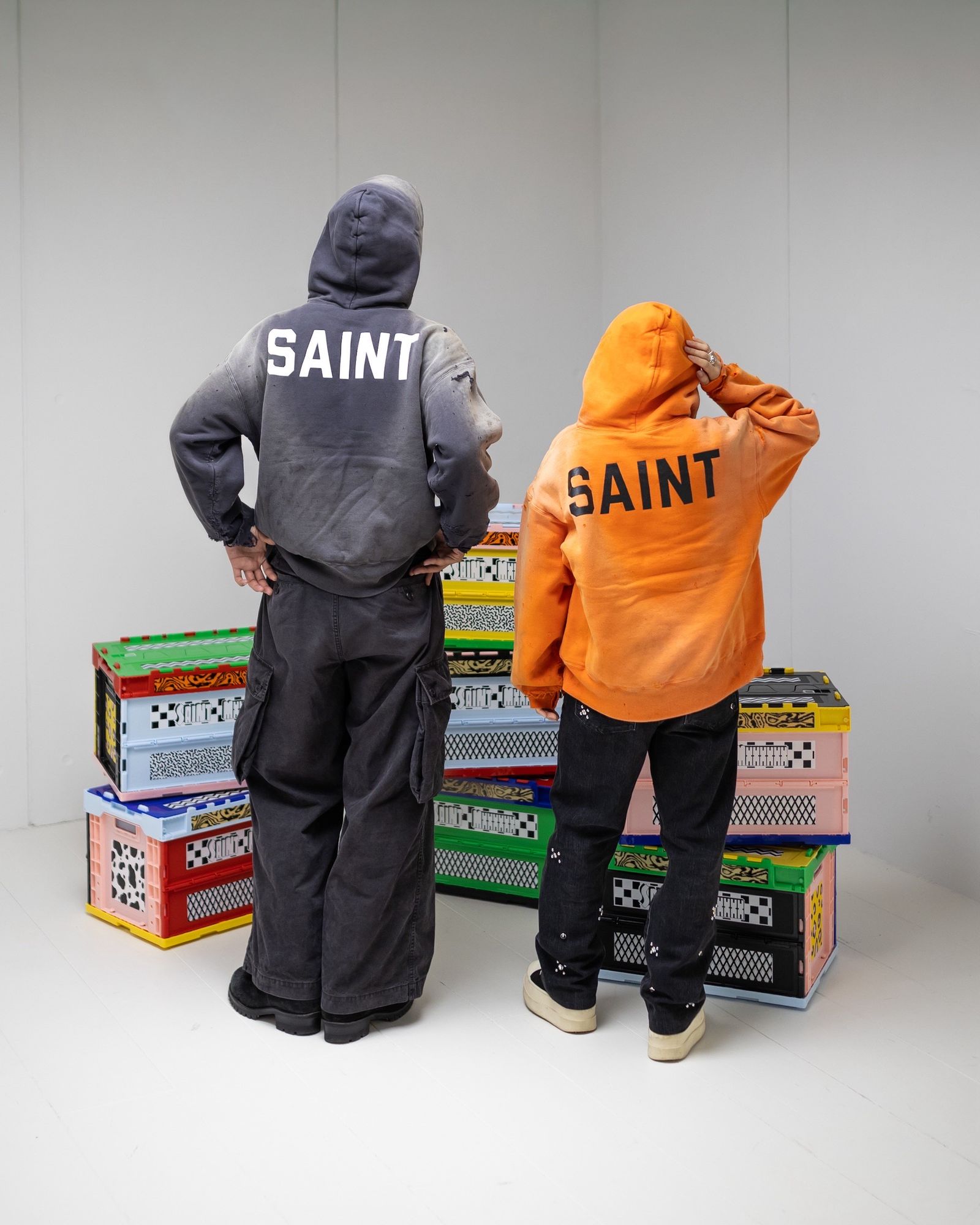 SAINT M×××××× - セントマイケル25AWベルベルジンコラボ BB_DBL FACE