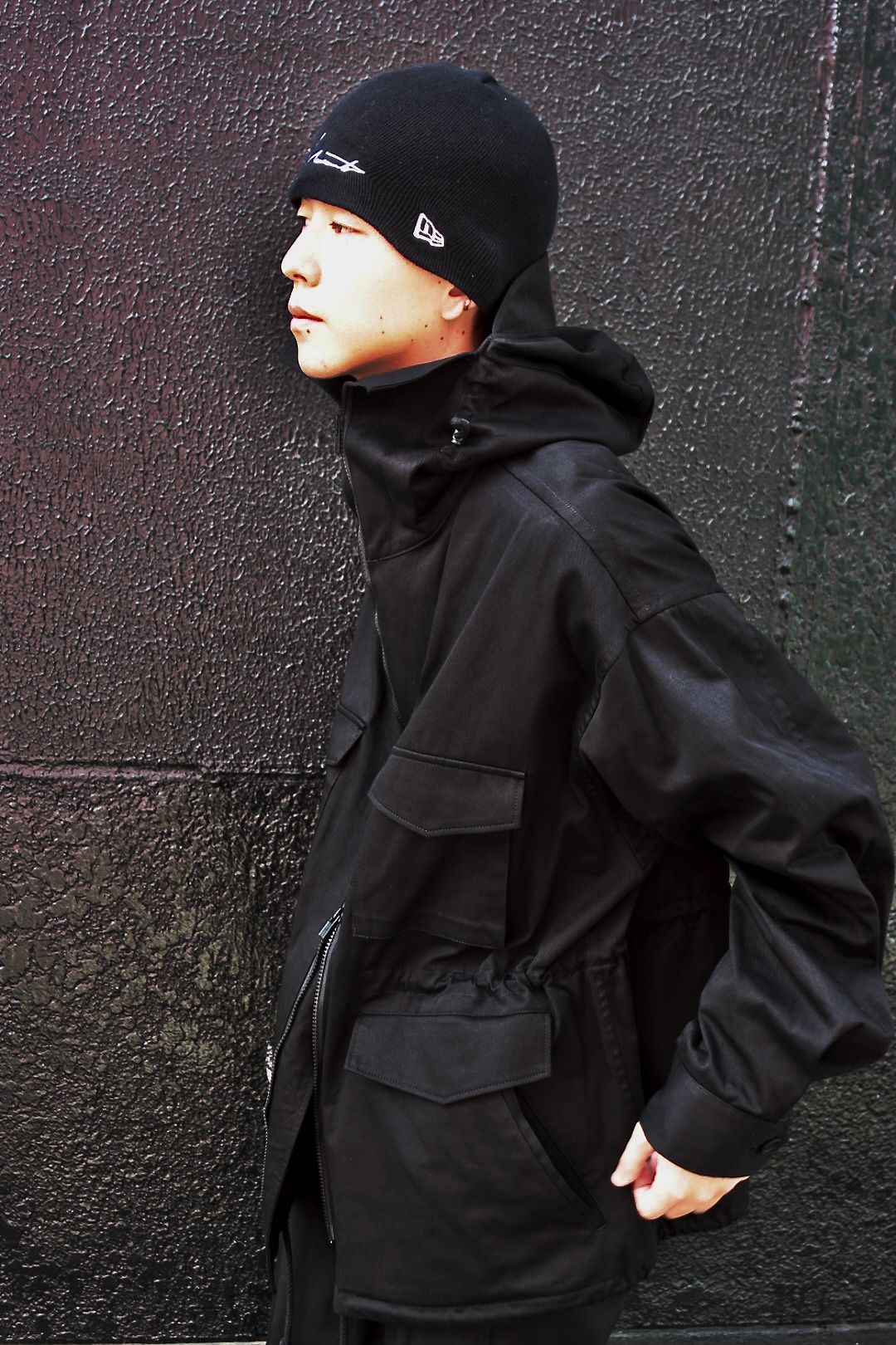 yohji yamamoto 23AW HOODED MILITARY JACKETスタイル | 3703 | MARK