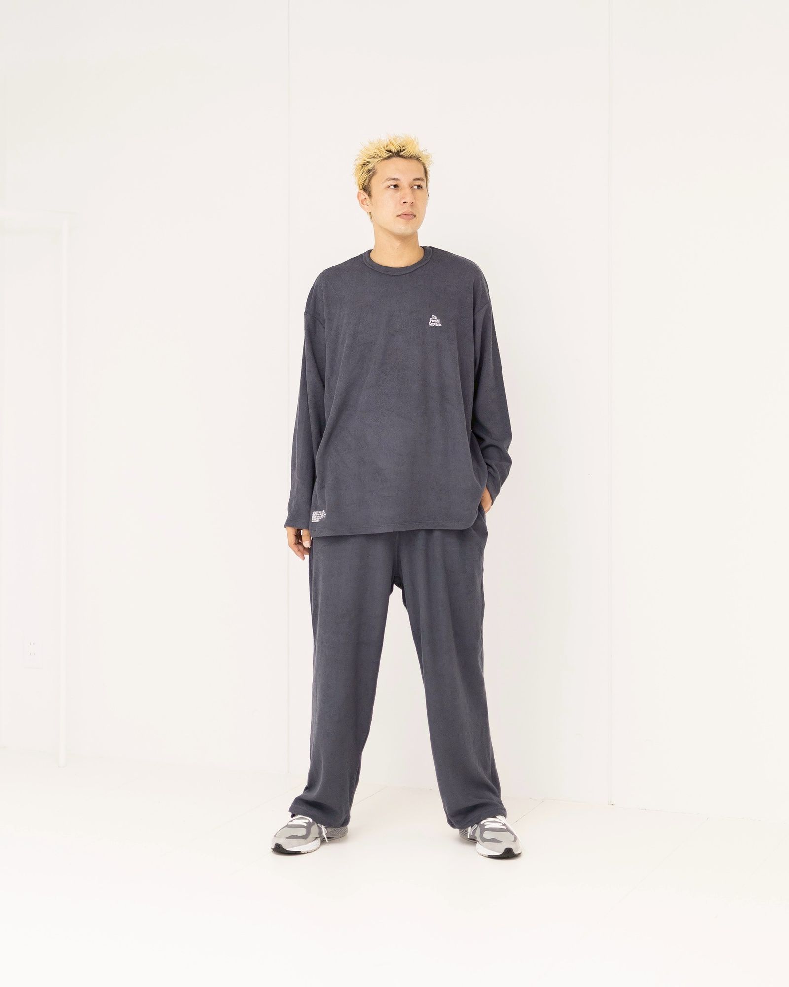 FreshService - ReFresh!Service. “UTILITY PILE L/S SET-UP”(GRAY) | MARK