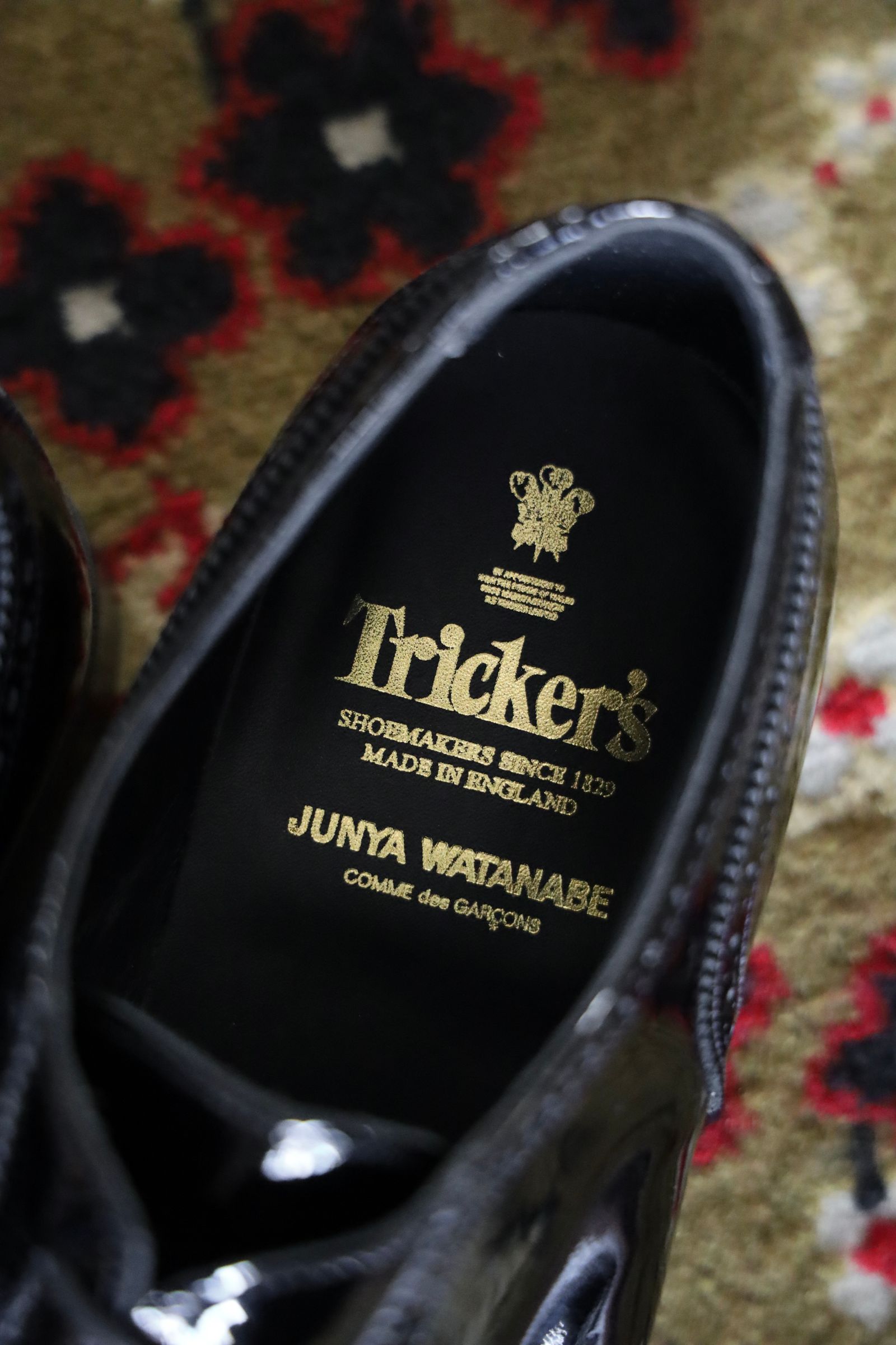JUNYA WATANABE MAN - ジュンヤワタナベマン x TRICKERS 25SS エナメル