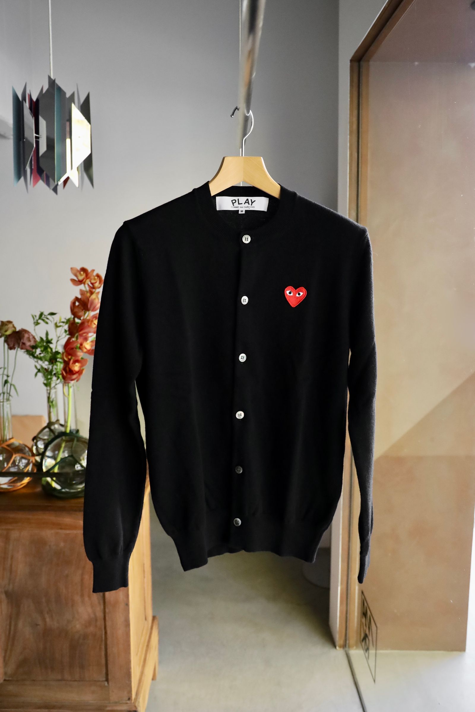 コムデギャルソン PLAY カーディガン コムデギャルソン PLAY ブラック