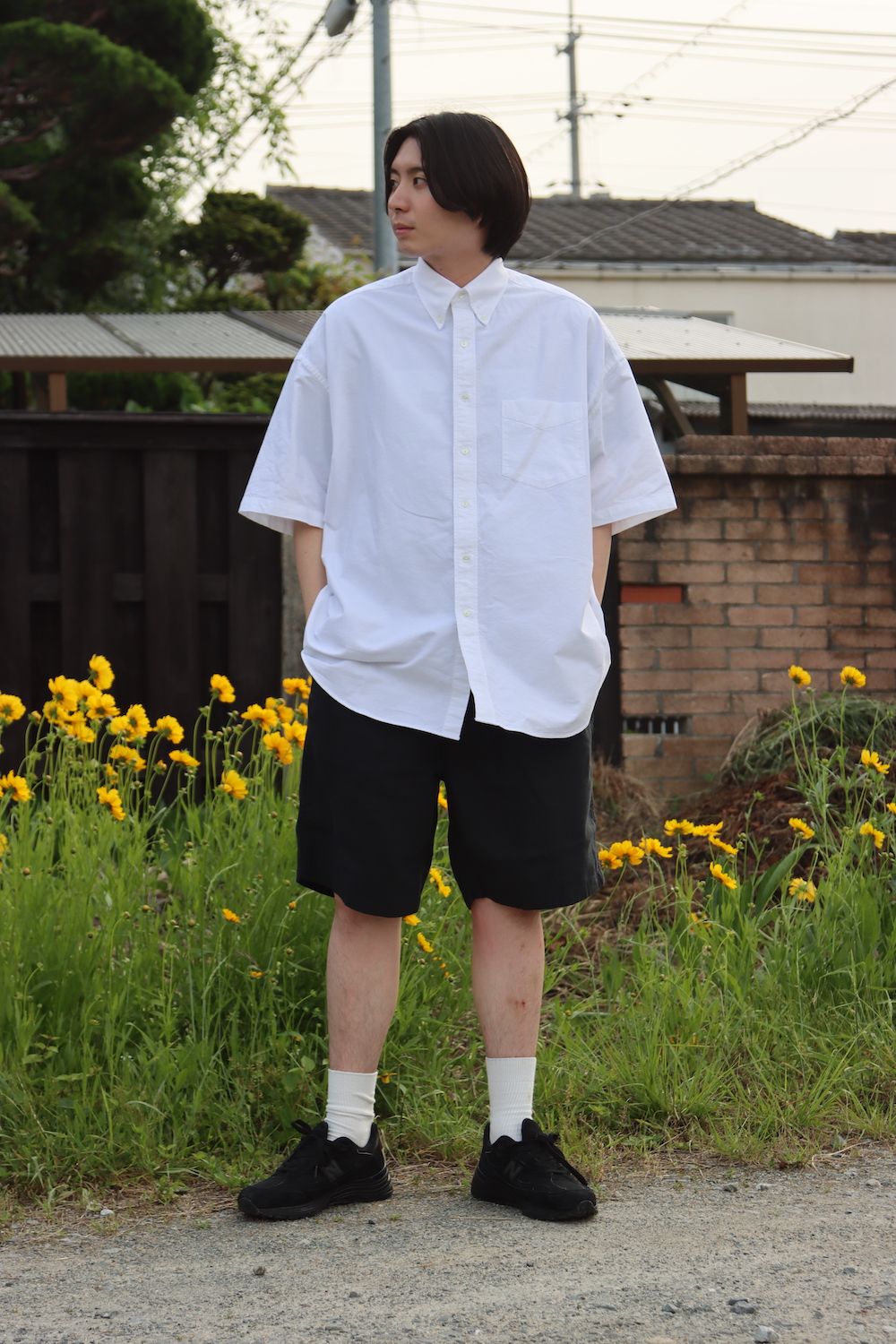 Graphpaper Oxford Oversized S/S B.D Shirt style.2022.5.15. | 2427