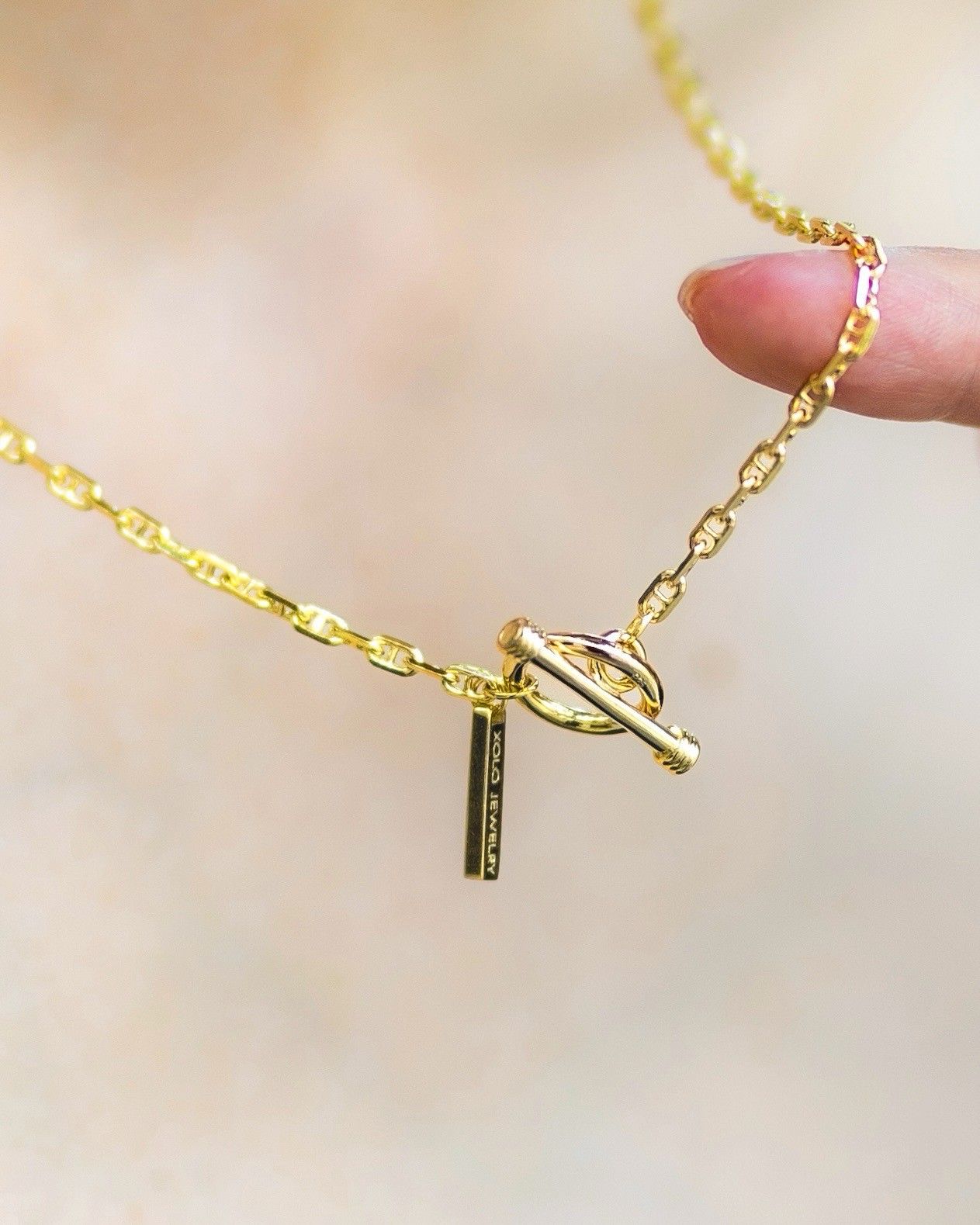 XOLO - XOLO JEWELRY ネックレス / Solid Anchor Link Necklace