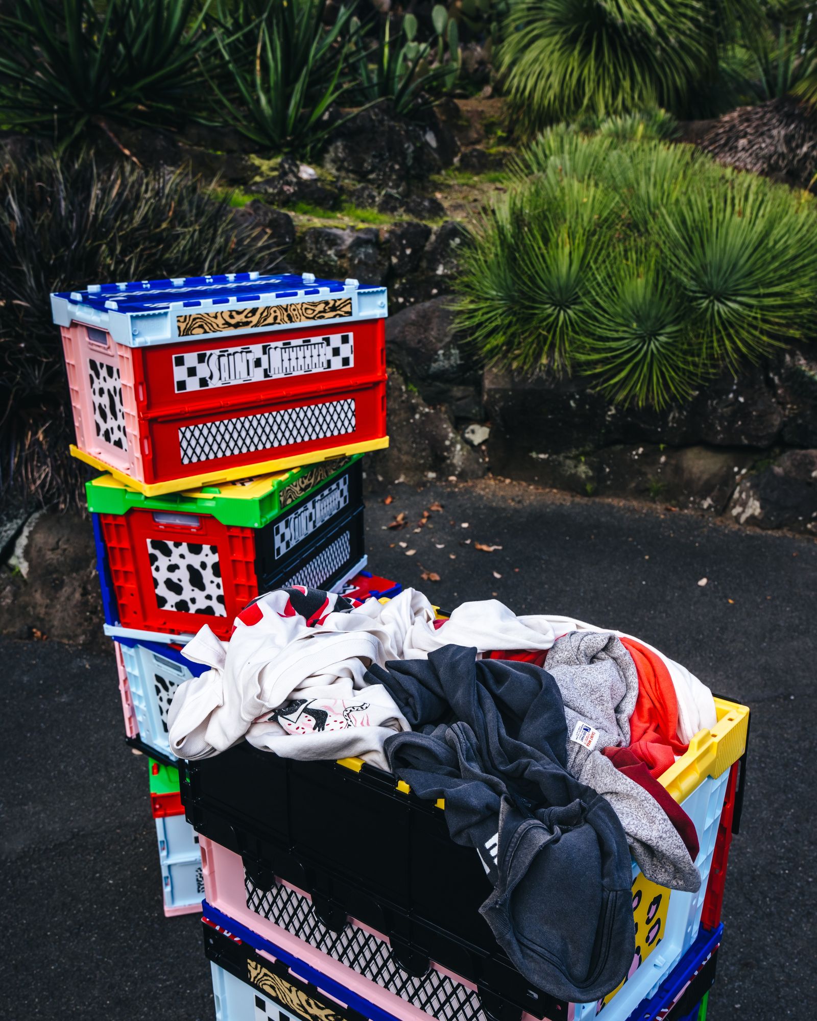 SAINT M×××××× - セントマイケル 1unit BOX(SM-HR8-0000-085)BLUE☆再